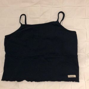Navy blue tank top